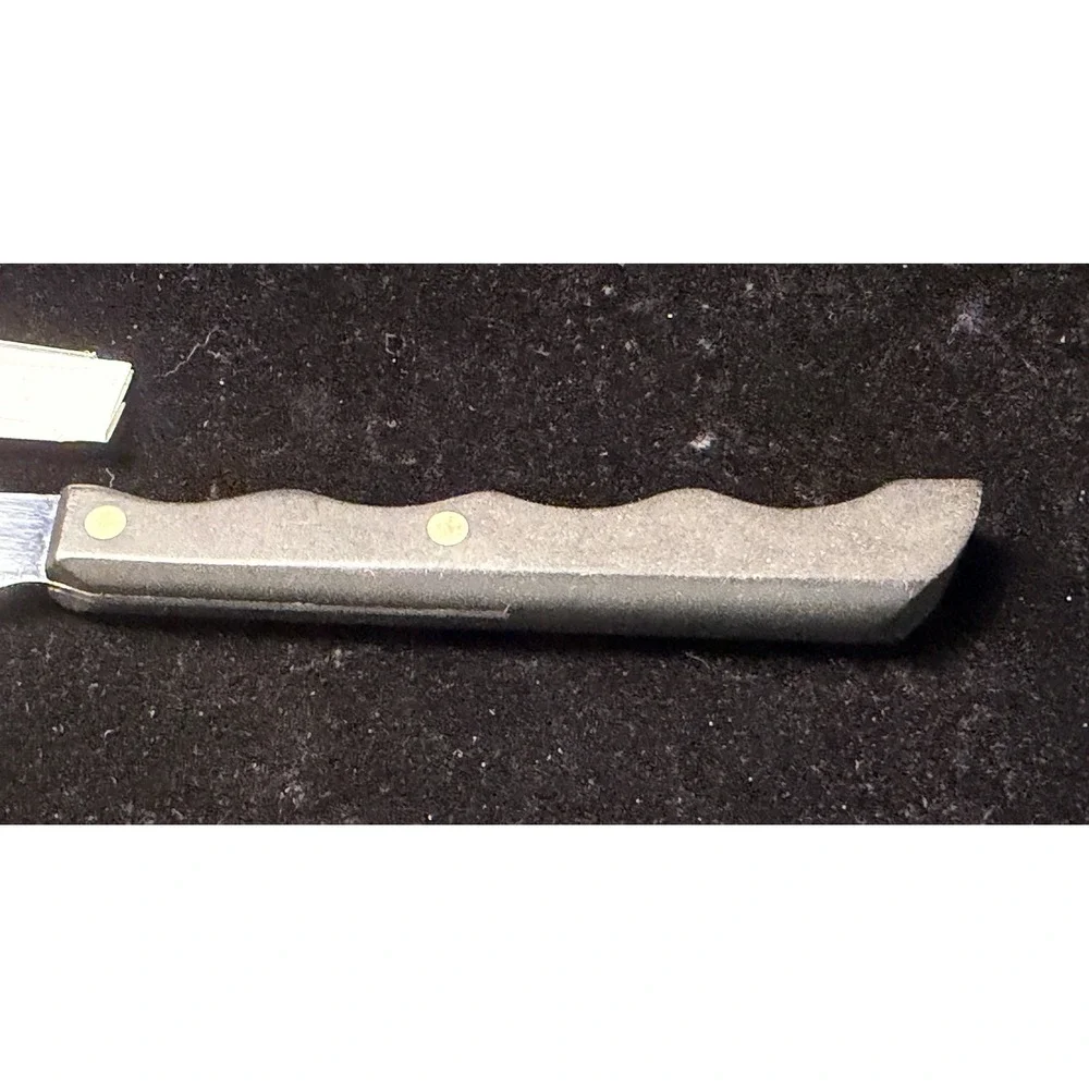 Vintage Paring Knife: Case XX Chromium, CA 287, Black Handle with Sheath